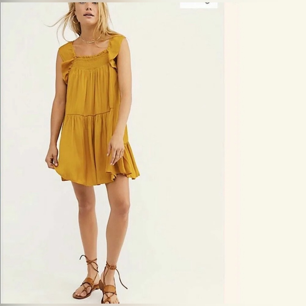 Free People Intimately Want Your Love Mini Dress